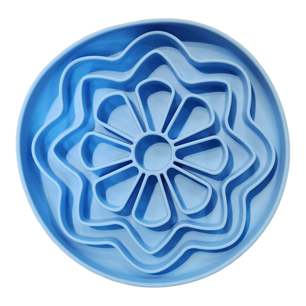 Bol interactif avec ventouses Fleur
